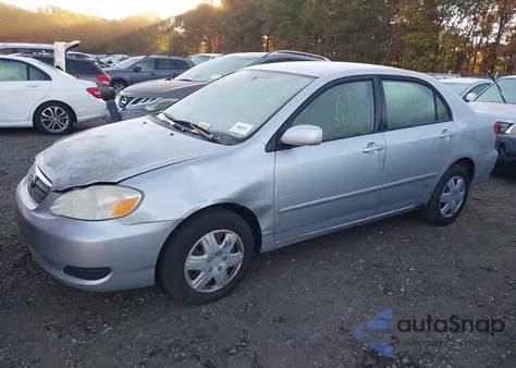 2006 Toyota Corolla Le из США, поврежденный, VIN JTDBR32EX60058229